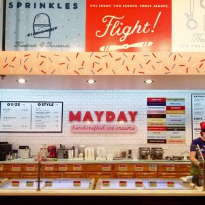 Mayday Handcrafted Ice Cream teams up with St. Augustine favorite to bring the double concept to the Town Center